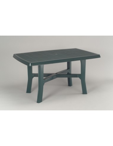 Table Rodano Verte 138x88cm résine de...