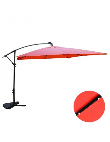 Solenzara Bulle terracotta : parasol...