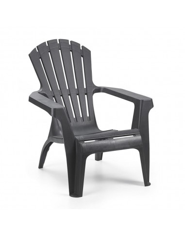 Fauteuil bas Dolomiti ANTHRACITE