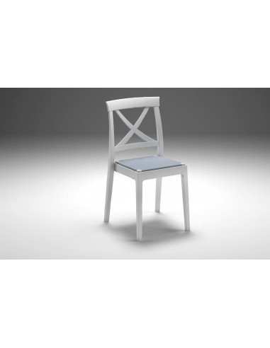 Chaise Artemide Blanc, assise...